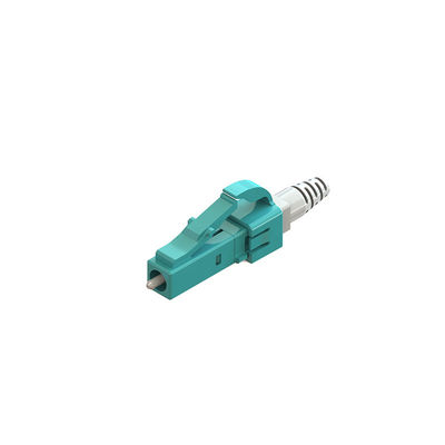 Buon prezzo Simplex LC/Upc Aqua 2mm 3mm LC Fibre Optic Connector Kits single mode in linea