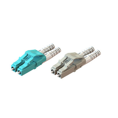 Buon prezzo Connettore a fibra ottica LC duplex connessioni doppie per reti ad alta densità in linea