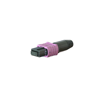Buon prezzo Iniezione di plastica MPO connettore in fibra ottica Mini Dimensioni per la comunicazione in fibra in linea