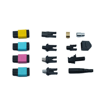 Buon prezzo Connettore MPO di alta precisione e intercambiabile 16X OM3 2.0mm UL94V-0 MTP Kits in linea