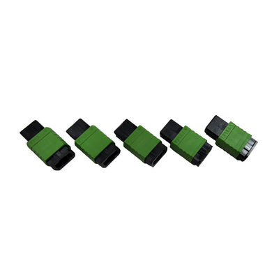 Buon prezzo 12 / 16 / 24 Core Mpo Patch Cord Connector Multimode Fiber Optical Cable Connector in linea