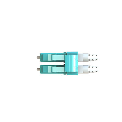 Buon prezzo Disegno compatto LC Fibra ottica connettore doppia Plastica / metallo alloggiamento in linea