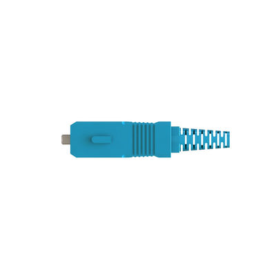 Buon prezzo SC Short Boot Fiber Optic Connector Om3 con tipo di fibra multimode in linea