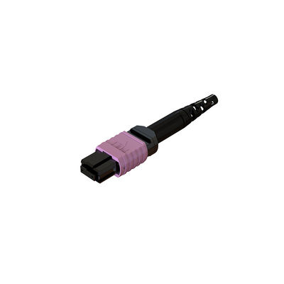 12 / 16 / 24 Core MPO Fiber Connector 3.0 60mm maschio femmina RoHS certificato