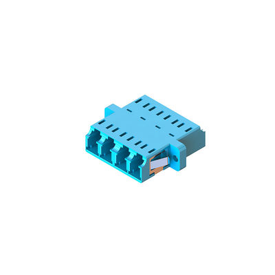 qualità D4 Adapter tipo LC in fibra ottica con flange in più colori e buona indossabilità fabbrica