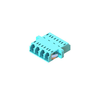Buon prezzo Quad Adapter in fibra ottica Accoppiatori LC con flange per prestazioni ottimali in linea