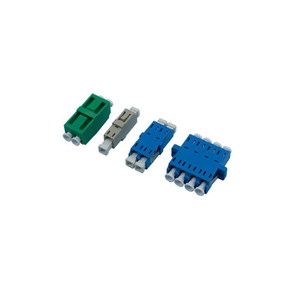 Buon prezzo Adaptatore di fibra LC a LC in plastica con flange e senza flange in linea