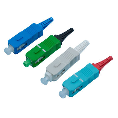 Push Pull Tipo SC APC connettore a fibra Fibra ottica Jumper connettori facili da gestire