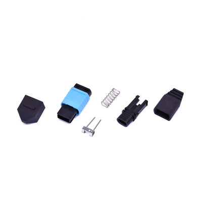 Buon prezzo MPO 5.0mm Fibra ottica connettore Nudo Nastro Boot 12/24 Core Ferrule Fibra Jack in linea