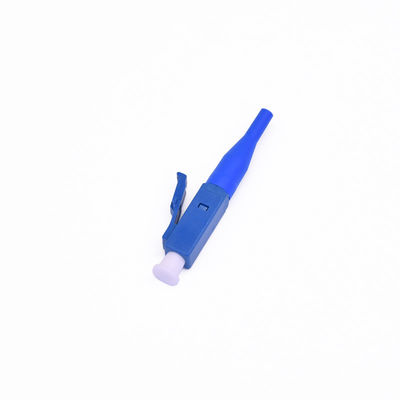 Agua Blue Boot Color LC APC Fiber Optic Quick Connector in 0,9 mm e 2,0 mm per alta durata