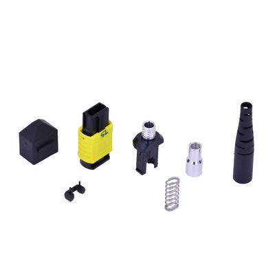 Buon prezzo MPO/MTP Single Mode Fiber Optic Cable Connector Maschio/Femmina MTP 12/16Core Con Ferrule MT in linea